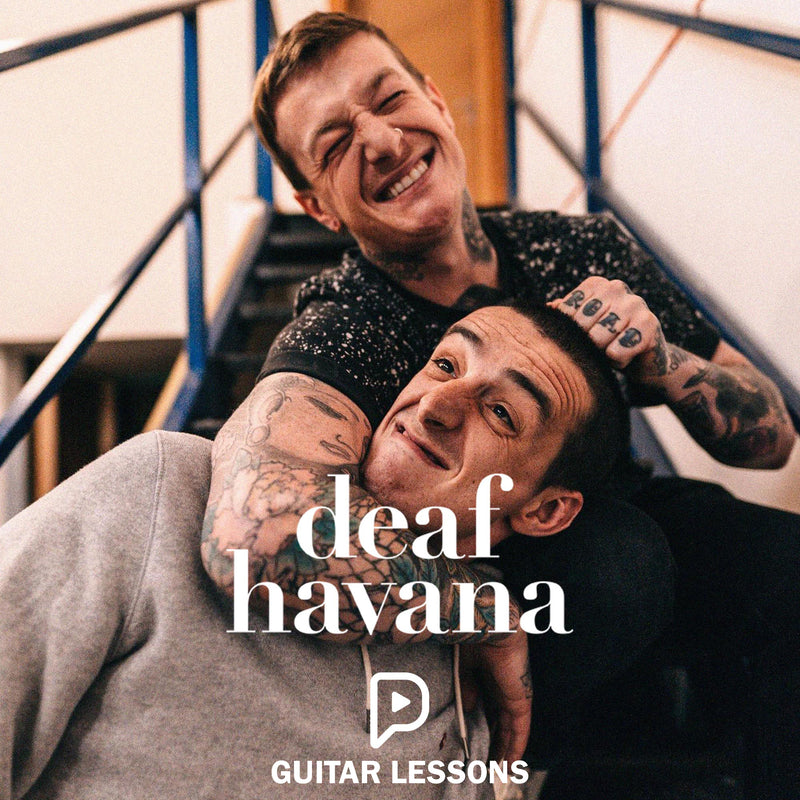 Deaf Havana – Guitar Lessons